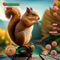 Icon Flying Squirrel Animal Game 3D