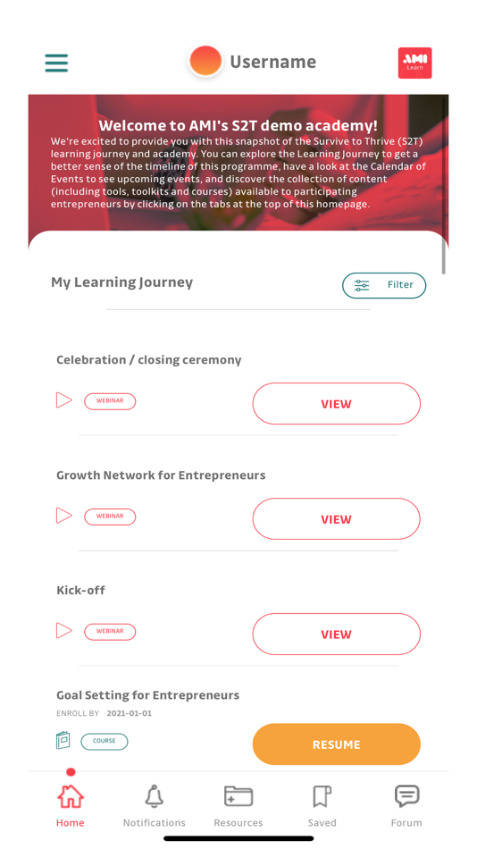 #3. AMI Learn (iOS) Bởi: AMI Business