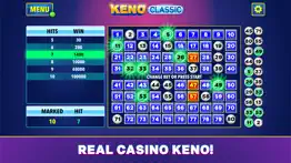 keno vegas - casino games iphone screenshot 1