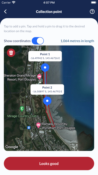 AMDI Data Collection Screenshot