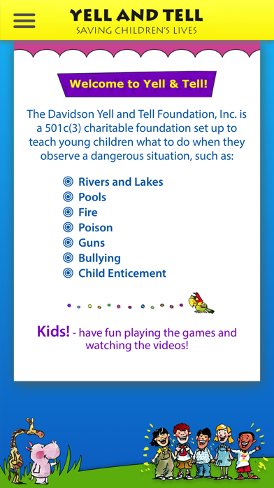 Yell and Tell screenshot