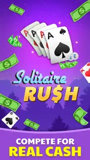 solitaire rush: win money iphone screenshot 1