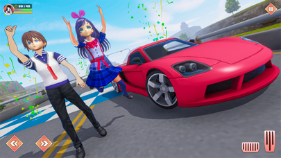 Anime School Girl Love Life 3D screenshot 5