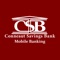 Conneaut Savings Bank is proud to give you the power of Retail Online Banking services with the convenience of your mobile device