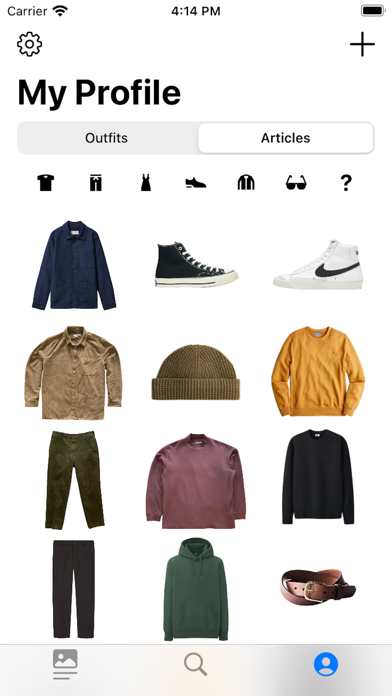 Fabric - Social Outfit Sharing Screenshot