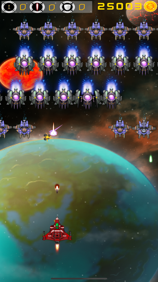 #4. Space Shooter Attack (iOS) By: Mohammad Alkhalailah