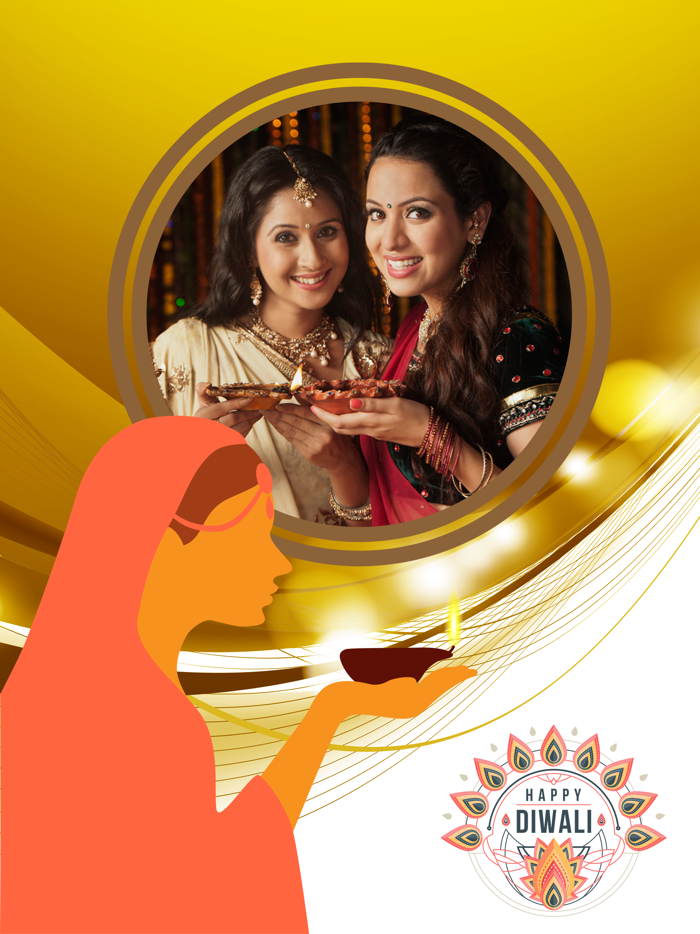 Happy Diwali Festival Frames