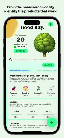 Game screenshot Green Journal:Cannabis Tracker mod apk