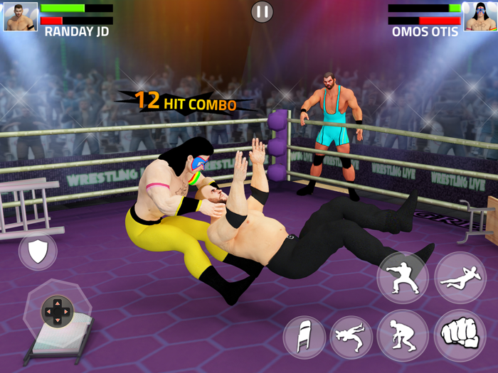 Real Wrestling  Fighting Game