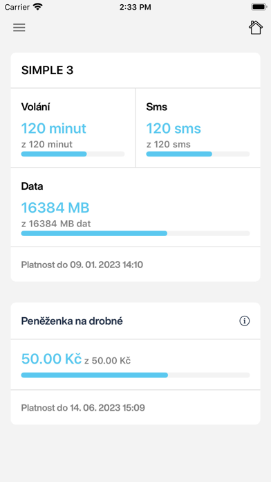 SIMPLE. Screenshot