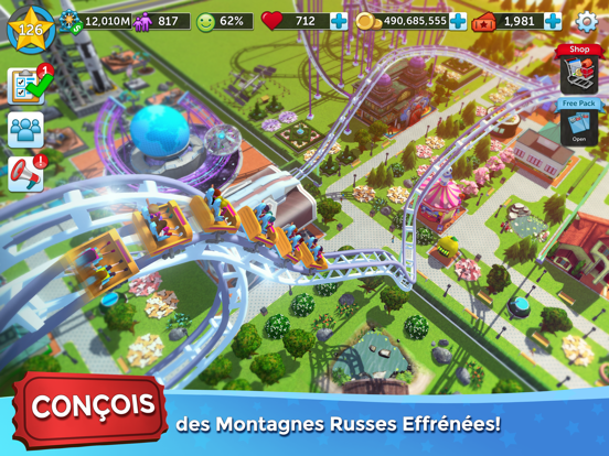 Screenshot #6 pour RollerCoaster Tycoon® Touch™