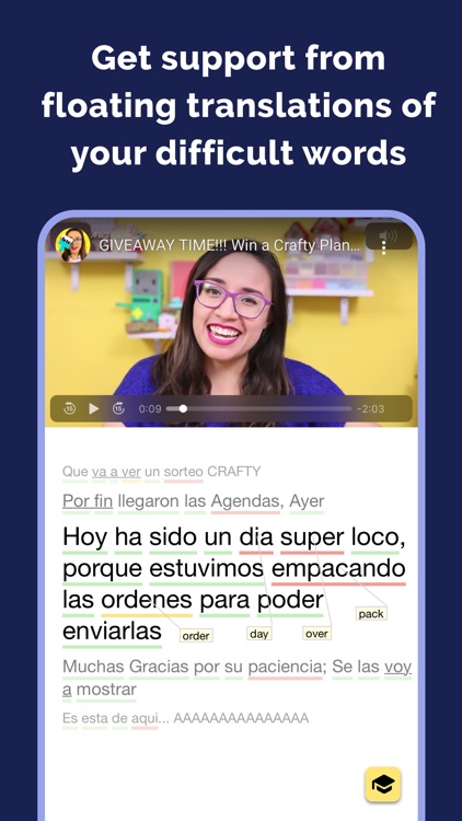 Lingoal: Learn with Real Media