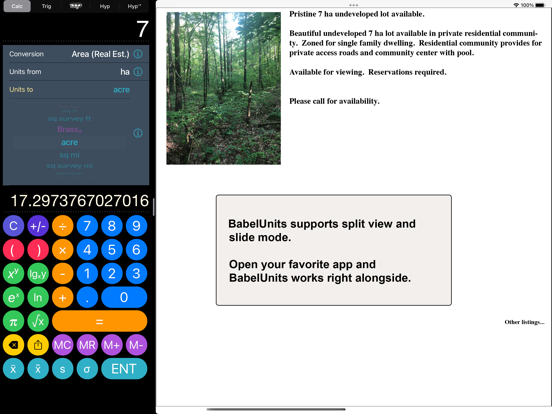 Screenshot #4 pour BabelUnits