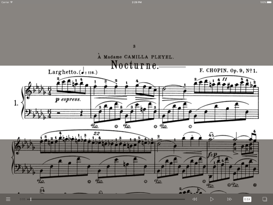 Screenshot #4 for Chopin Nocturnes - SyncScore
