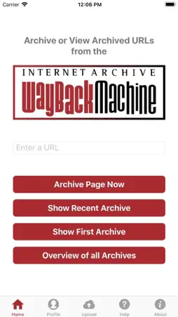 Wayback Machine screenshot 1