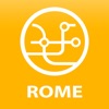 Public transport map Rome icon