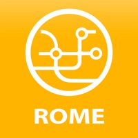 公共交通機関の地図 ローマ
