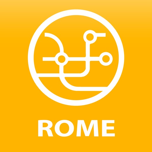 Public transport map Rome