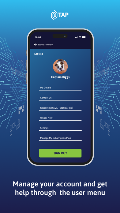 TAP Kiln Control Mobile Screenshot