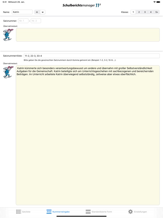 Schulberichtsmanager screenshot-3