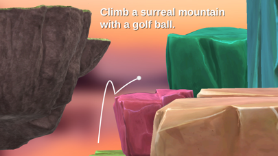 screenshot of Golfing Over It 1