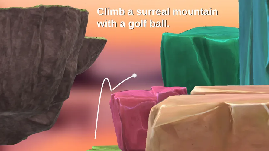 Golfing Over It screenshot 1