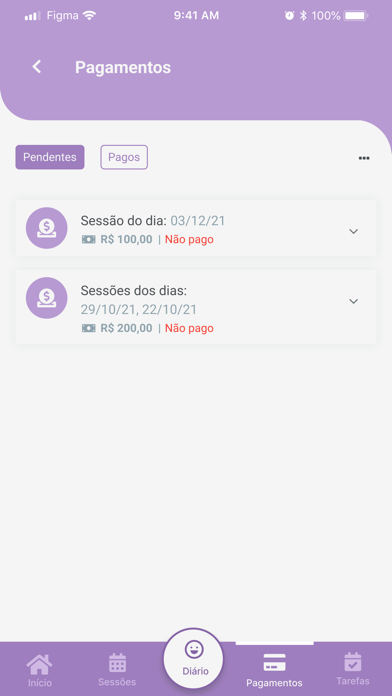 Psicomanager para Pacientes Screenshot
