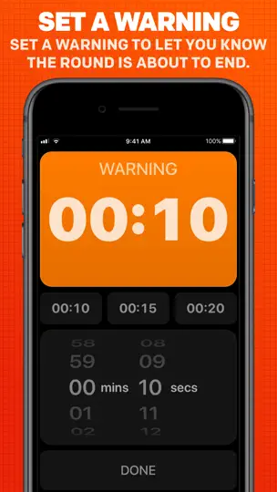 Capture d'écran de Boxing Timer Pro Round Timer sur iPhone 5