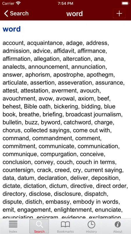 Roget's II: New Thesaurus screenshot 6 of 8