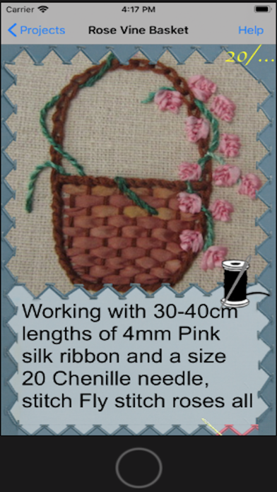 Silk Ribbon Embroidery Arlene Screenshot