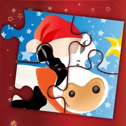 Xmas Jigsaws Puzzle Game: Farm