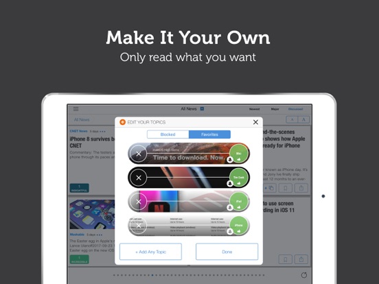 Screenshot #2 for iNews from Cupertino