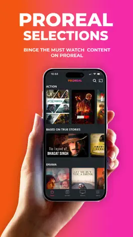Game screenshot Proreal- Movies,Live TV & More hack