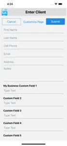 Cloud CRM - Client Records App screenshot #3 for iPhone