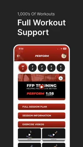 Game screenshot FFP Fitness apk