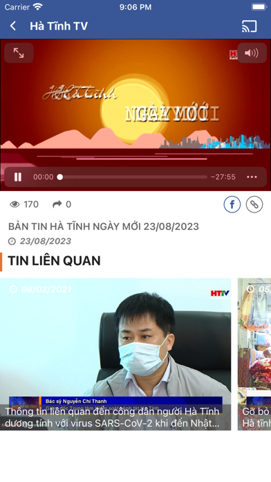 Báo Hà Tĩnh TV Screenshot