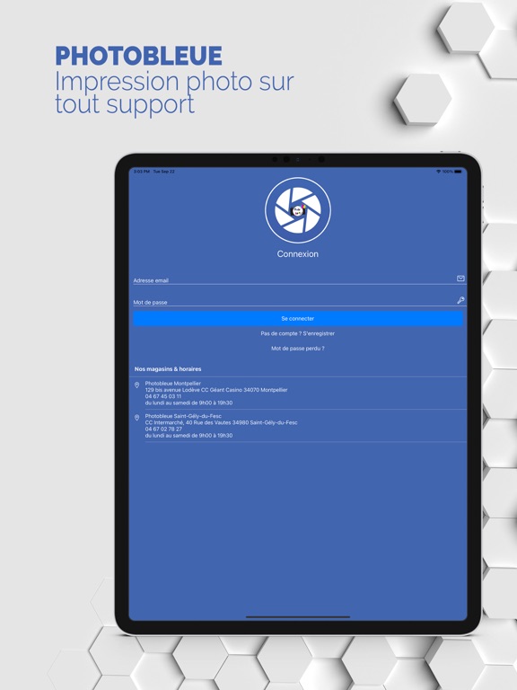Screenshot #4 pour Photo-Bleue