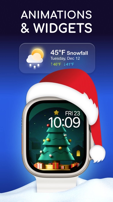 Watch Faces Gallery & Widgets Screenshot