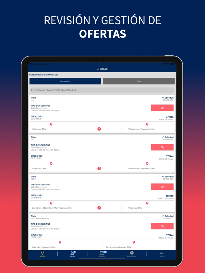 Subcargo  -  Transportistas