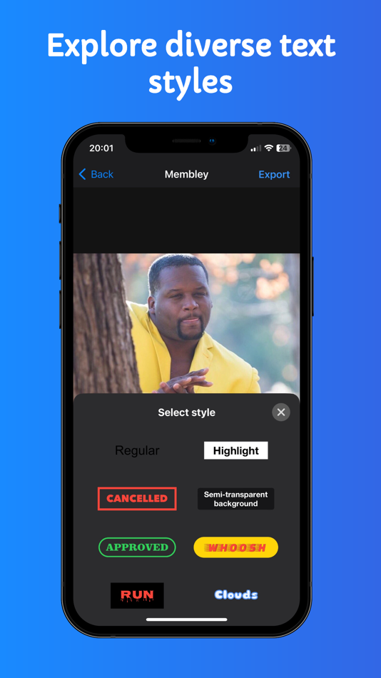 #4. Membley - The Meme Generator (iOS) By: Josip Busak