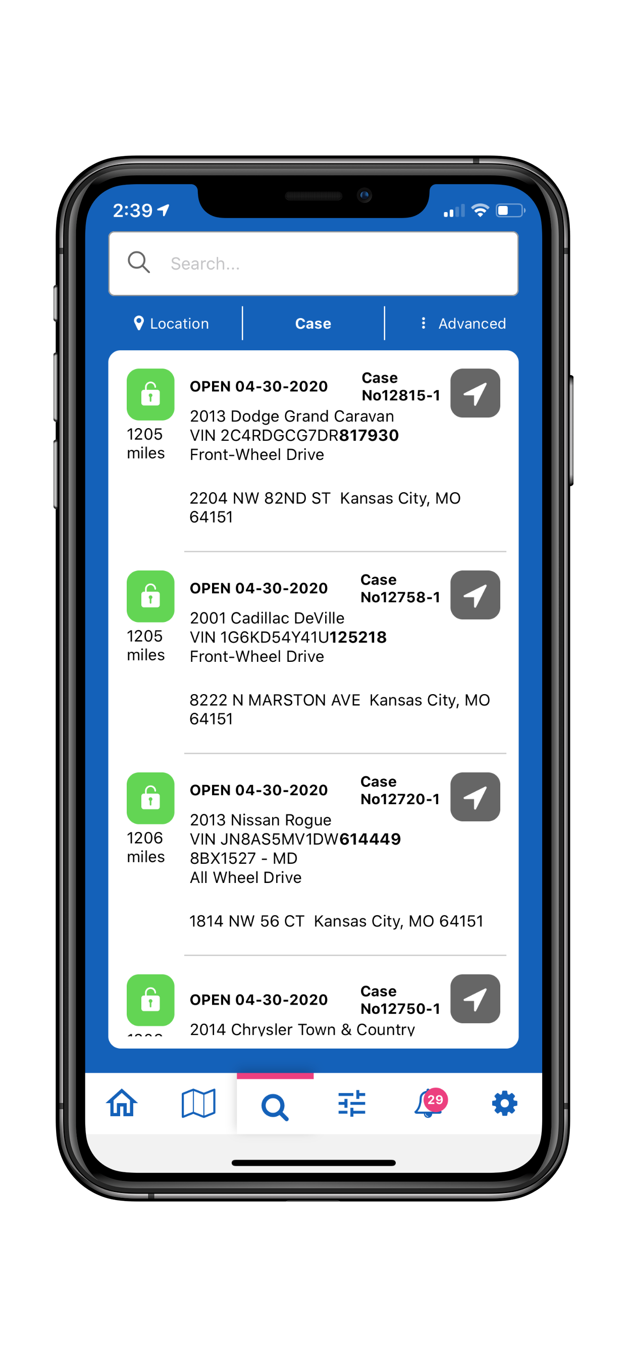 RCM - RecoveryConnect Mobile screenshot 9
