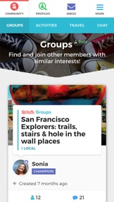 Stitch - The Community for 50+ screenshot