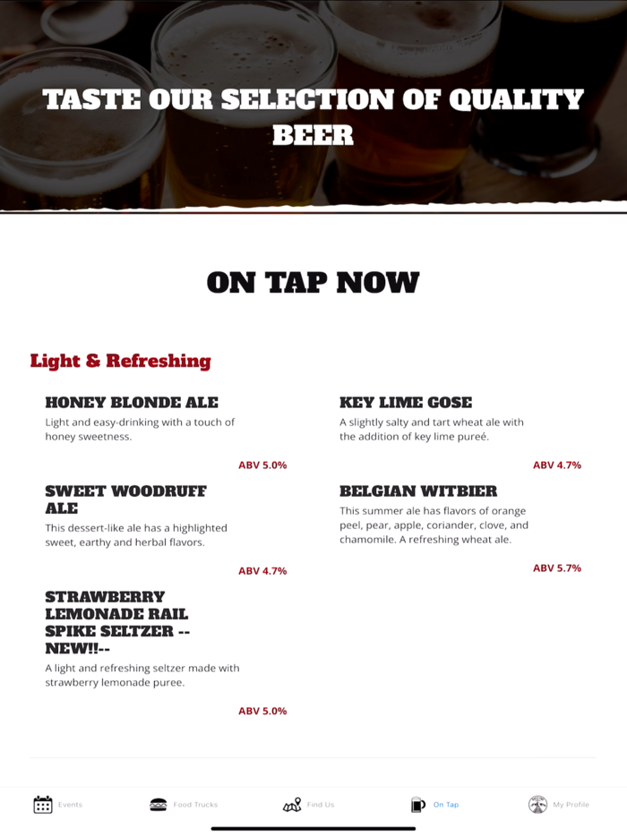 Rails End Beer Company