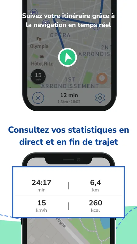 Geovelo - GPS & Stats vélo screenshot 3 of 8