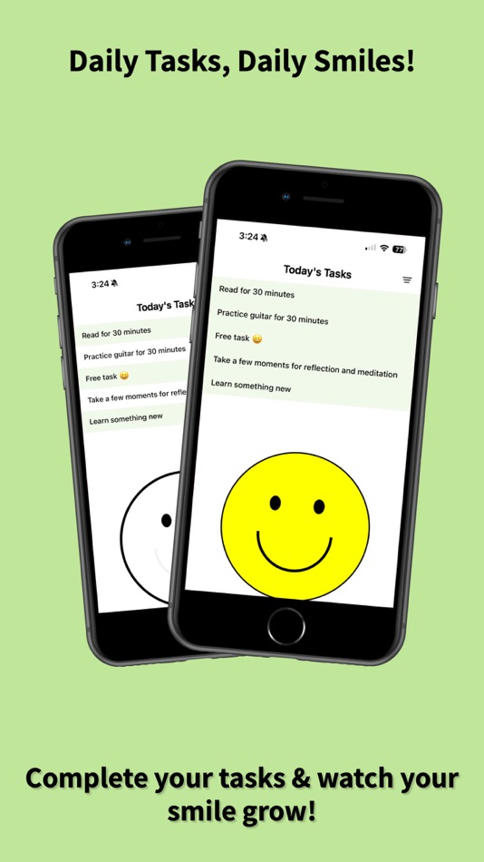 #1. Daily Grin (iOS) 由: Hugo Bucci