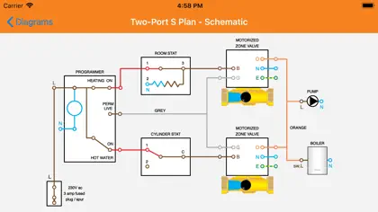 Captura de tela 3 de 3 de Wiring & Controls - Diagrams