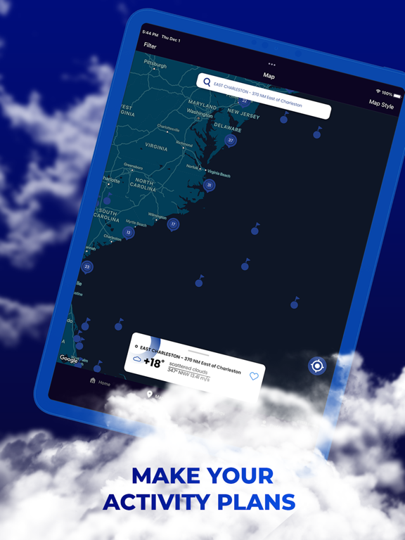 Screenshot #5 pour NOAA Marine Weather Pro