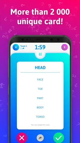 Game screenshot Guess It - forbidden words! apk