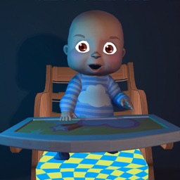 The baby in creepy house