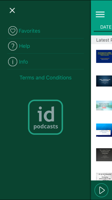 ID Podcasts Screenshot